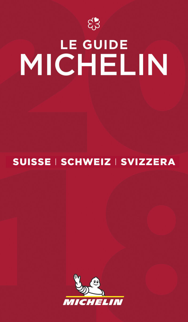 Das Cover für den Guide Michaelin Schweiz 2018